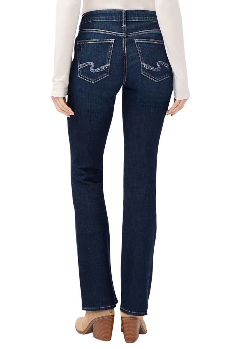 Silver Jeans Co. Suki Curvy Mid Rise Bootcut Jeans, Alternate, color, Eversley