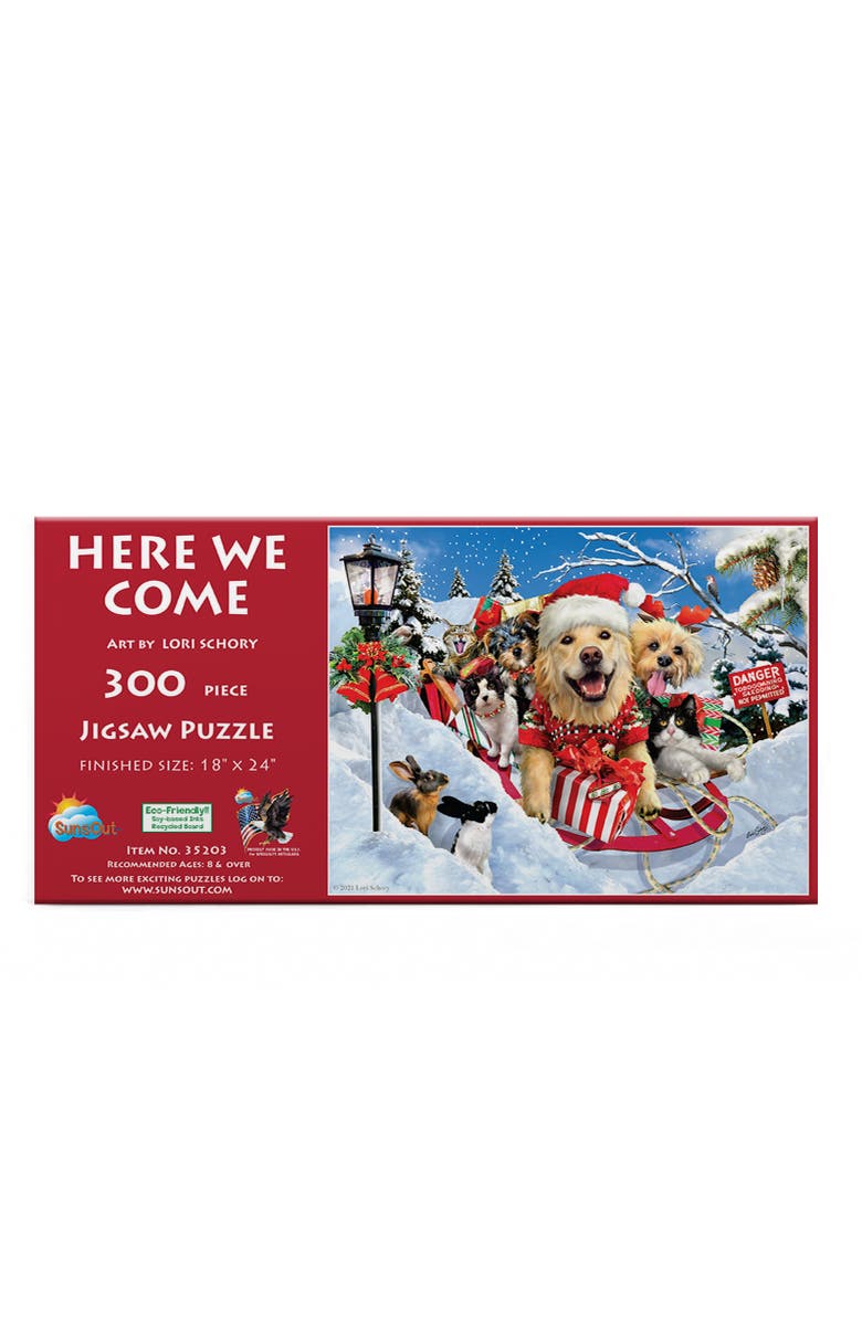 Sunsout Here We Come 300 piece Jigsaw Puzzle for Adults, Alternate, color, Multicolor