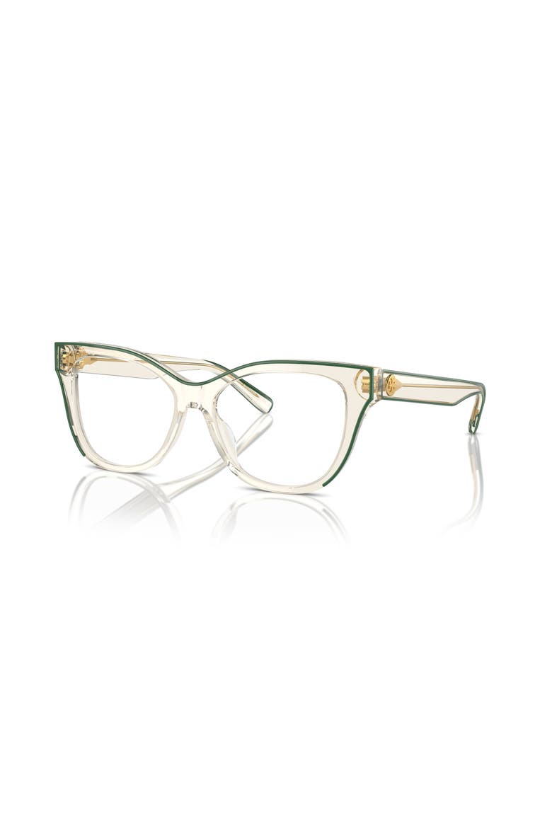 51mm Cat Eye optical glasses, Main, color, Yellow