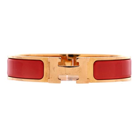 Clic H Bracelet Enamel Narrow