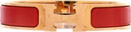Pre-Owned Hermes Clic H Bracelet Enamel Narrow