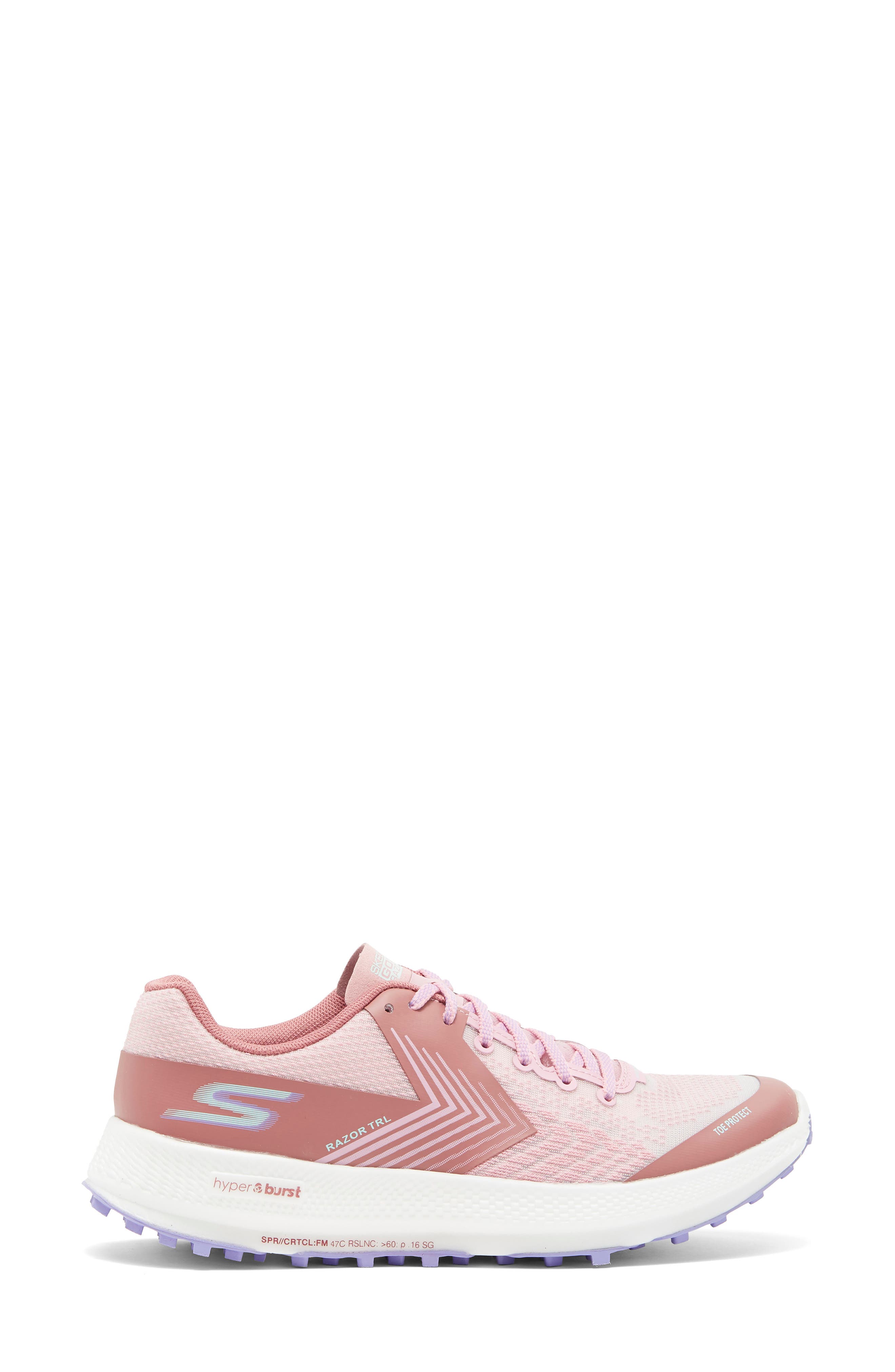 GOrun Razor Trail Running Sneaker, Alternate, color, MAUVE