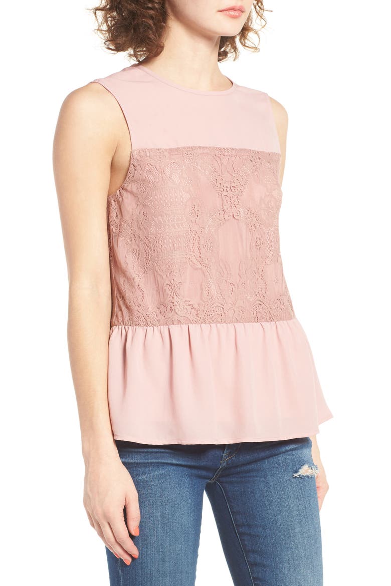 Lace Tank, Alternate, color, BLUSH