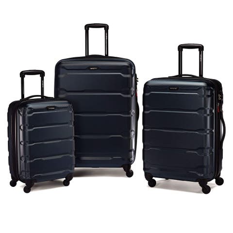 Omni PC Hardside Expandable (20"/24"/28") 3 Piece Spinner Luggage Set