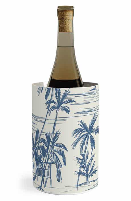 Deny Designs Beach Pattern Stainless Steel Wine Chiller