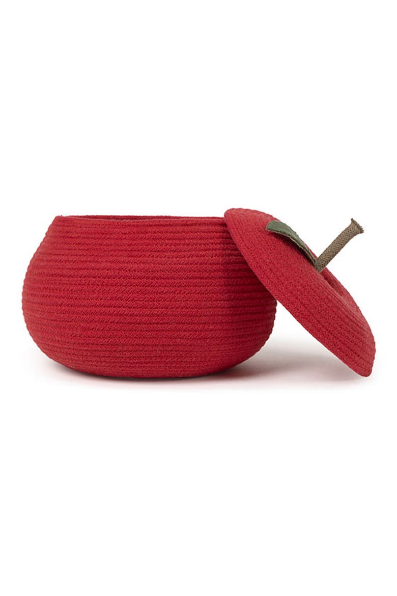 Apple Basket, Alternate, color, RED