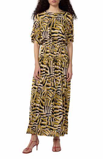 Lola Geo Print Maxi Dress