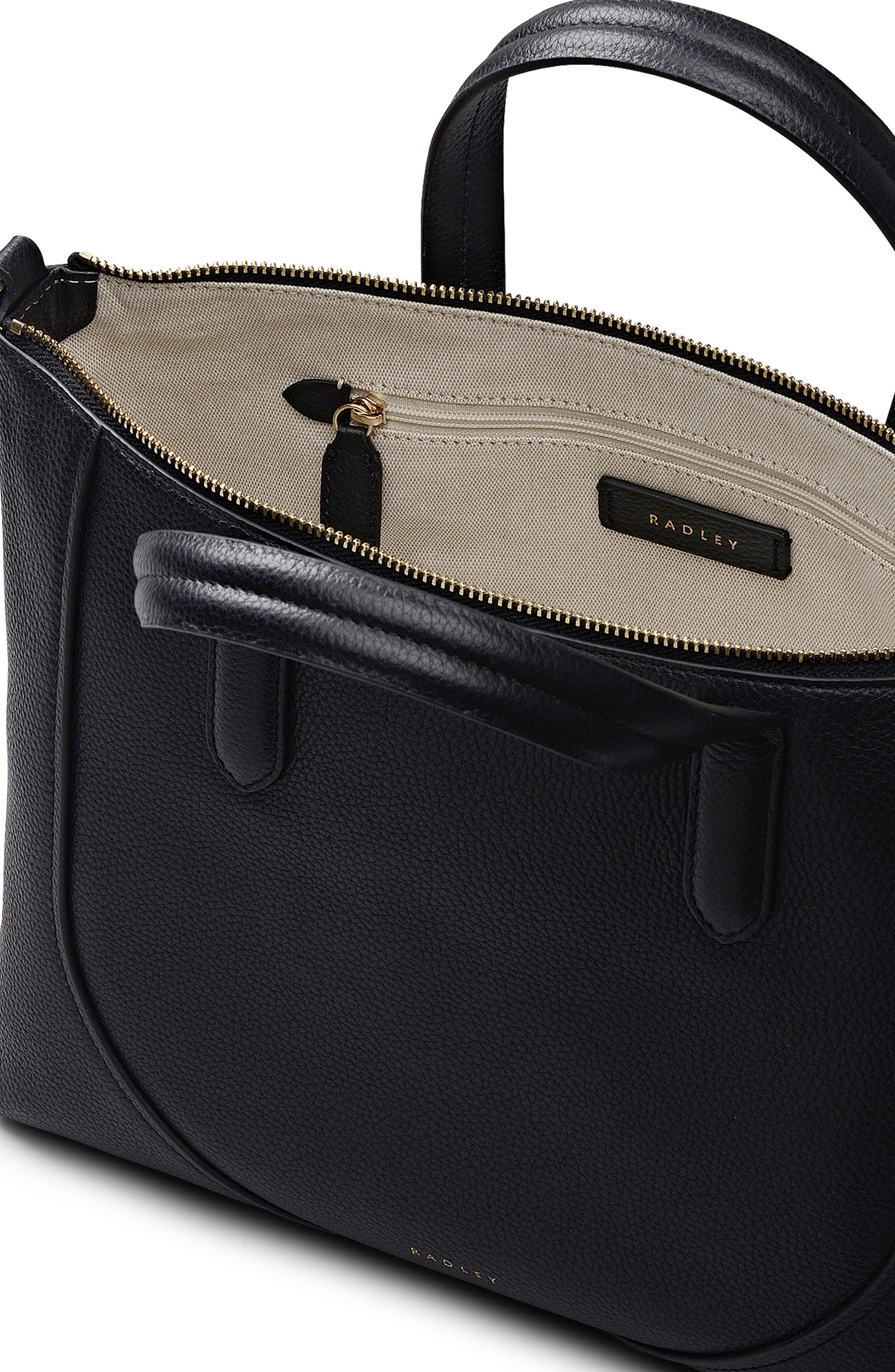 Radley Medium Wood Pebbled Leather Satchel, Alternate, color, 