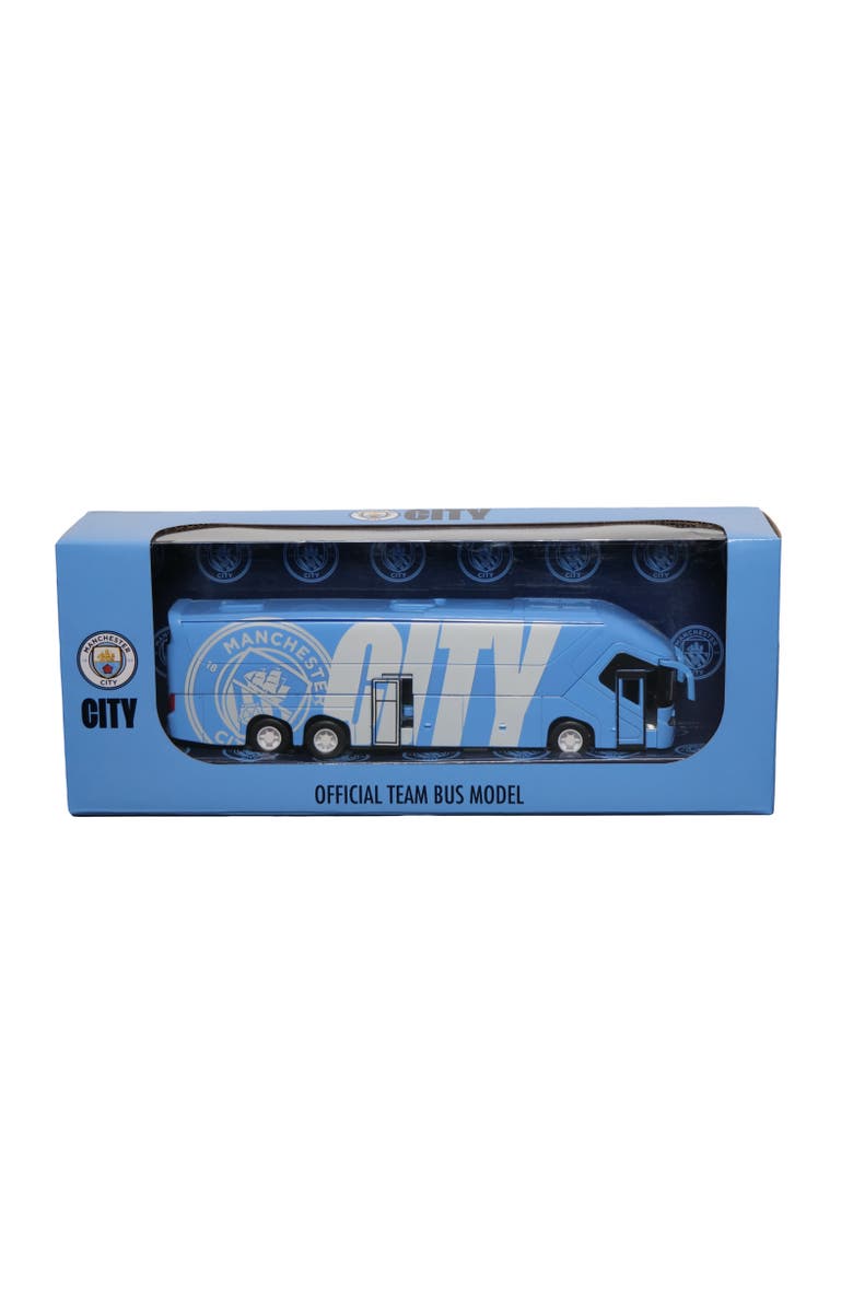 Banbo Toys Soccer Tour Bus Manchester City F.C, Main, color, Blue