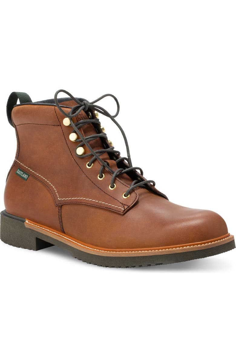 Eastland Allagash Standard Derby Boot, Main, color, Oak