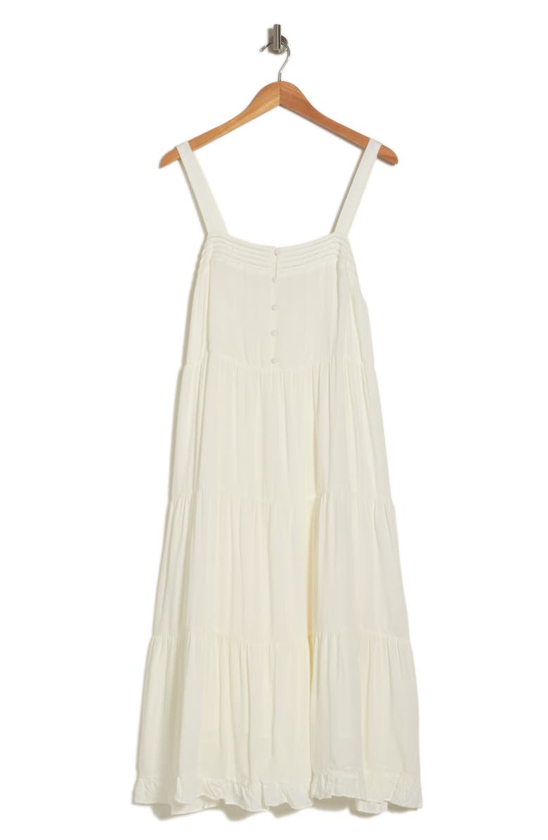 Treasure & Bond Button Tiered Maxi Dress, Alternate, color,