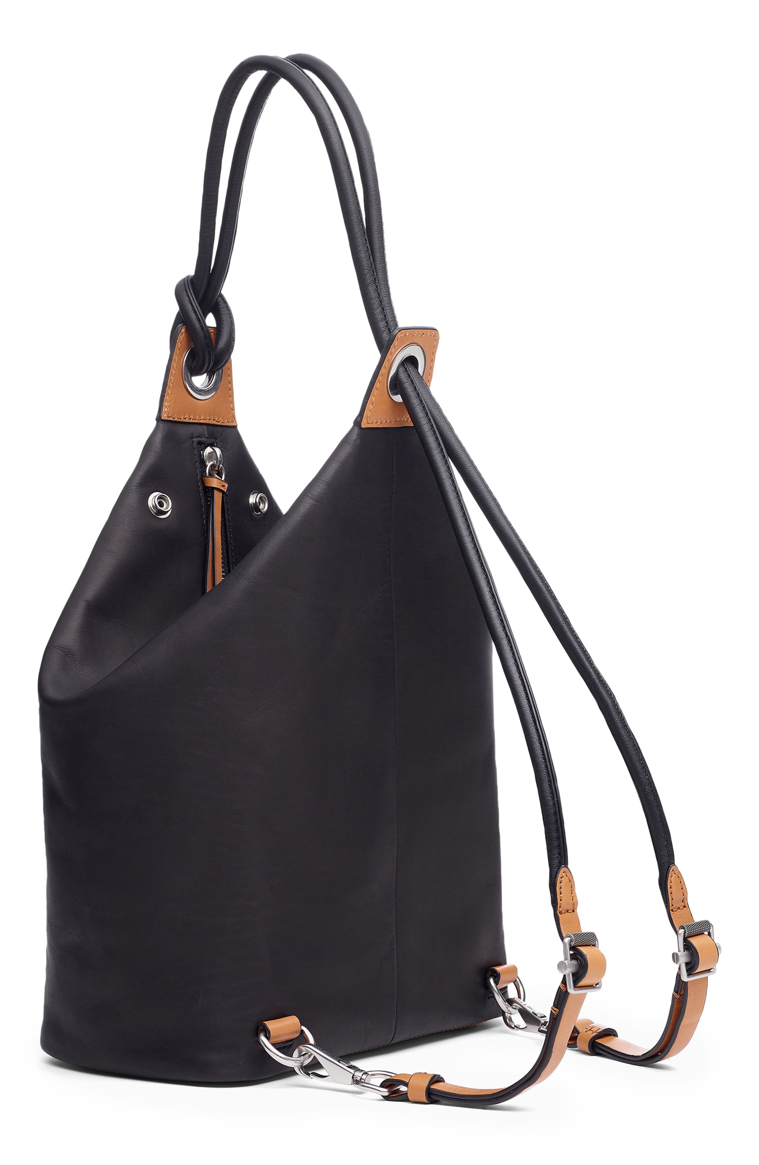 rag & bone Seeker Convertible Leather Backpack, Alternate, color, 