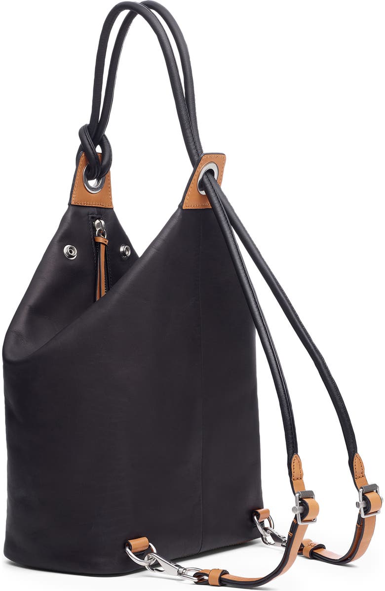 rag & bone Seeker Convertible Leather Backpack, Alternate, color,