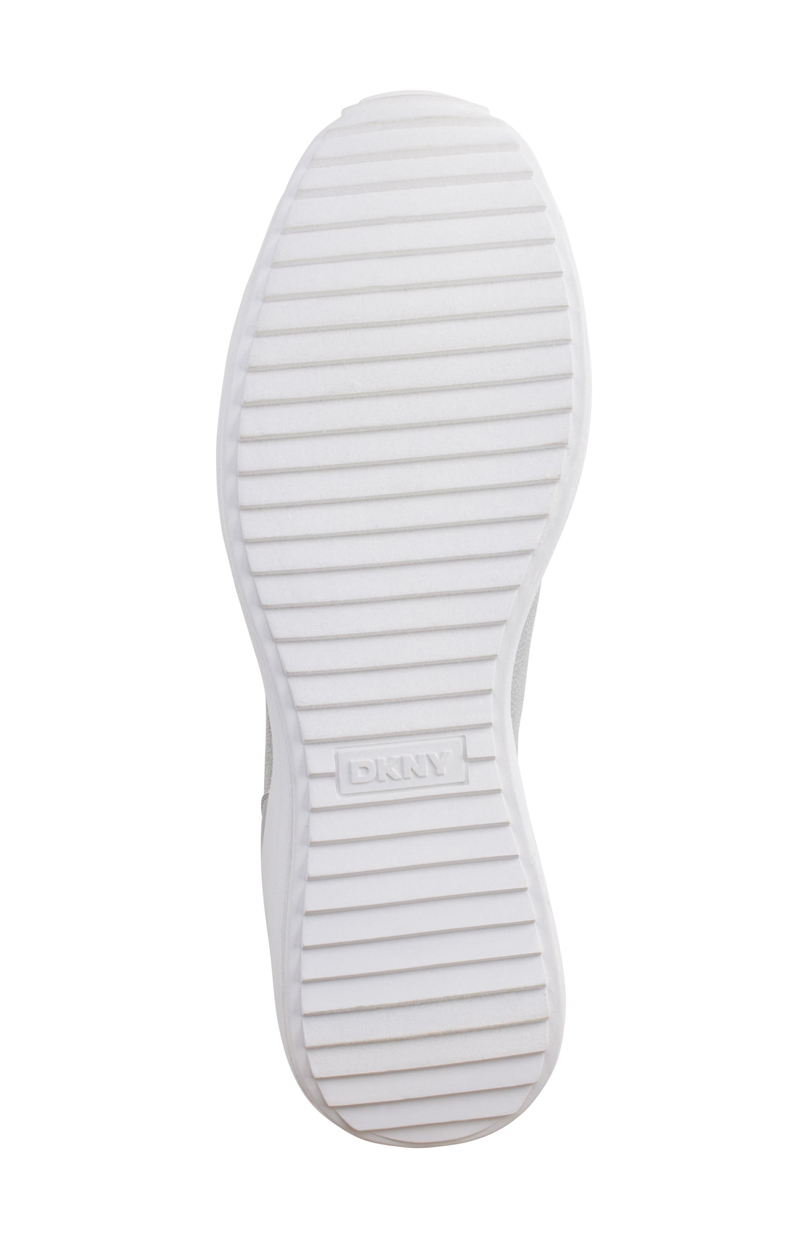 DKNY Kaisa Knit Wedge Sneaker, Alternate, color, 