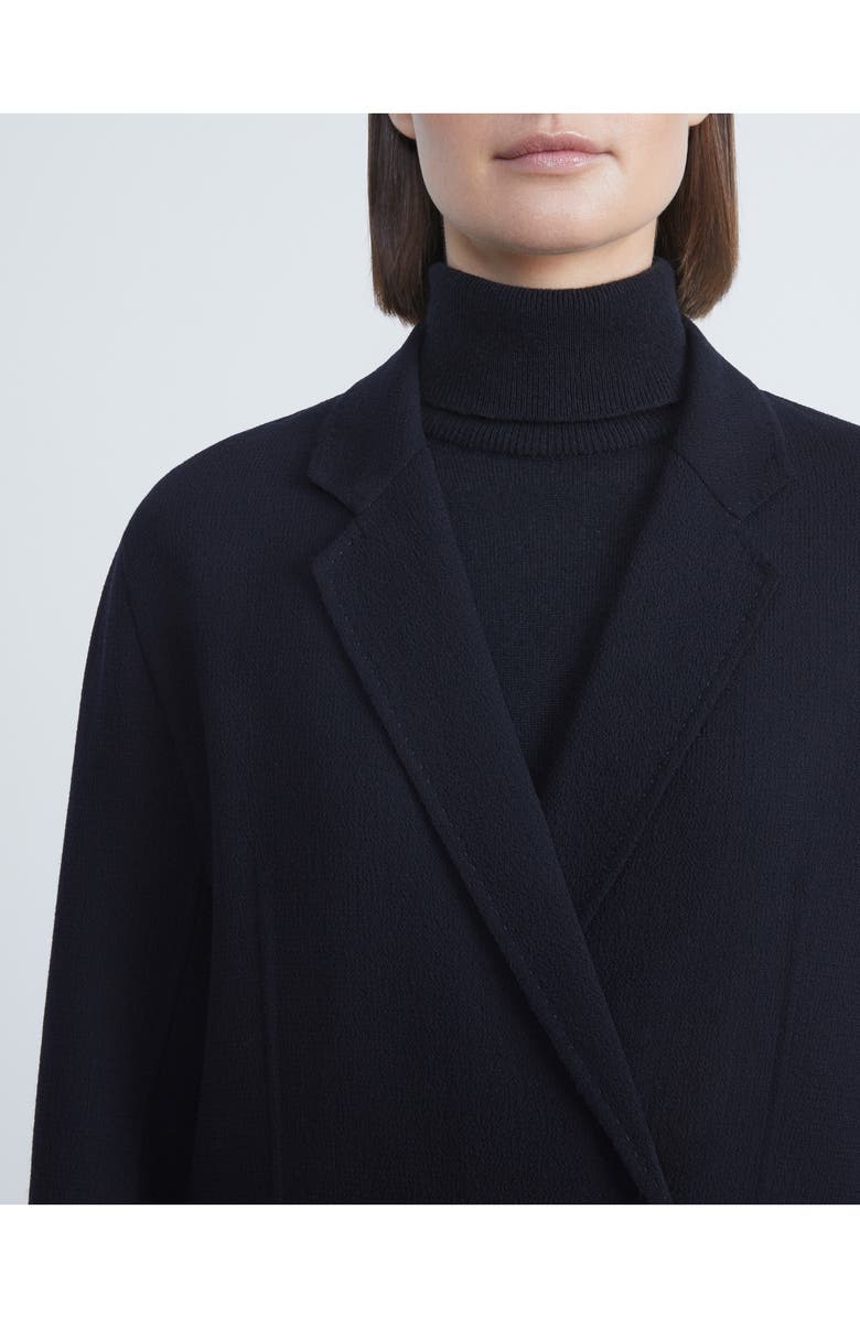 Lafayette 148 New York Double Breasted Wool Blazer, Alternate, color, 