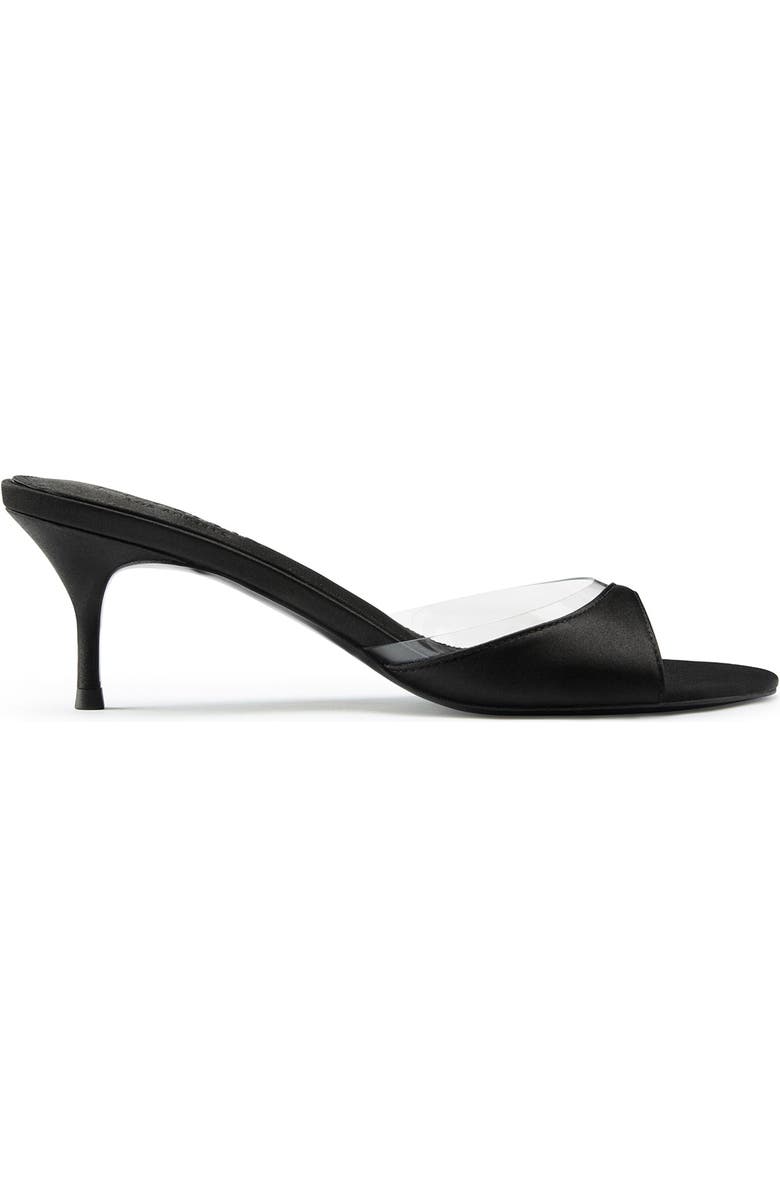 FEMME Capri Mule, Main, color, Black