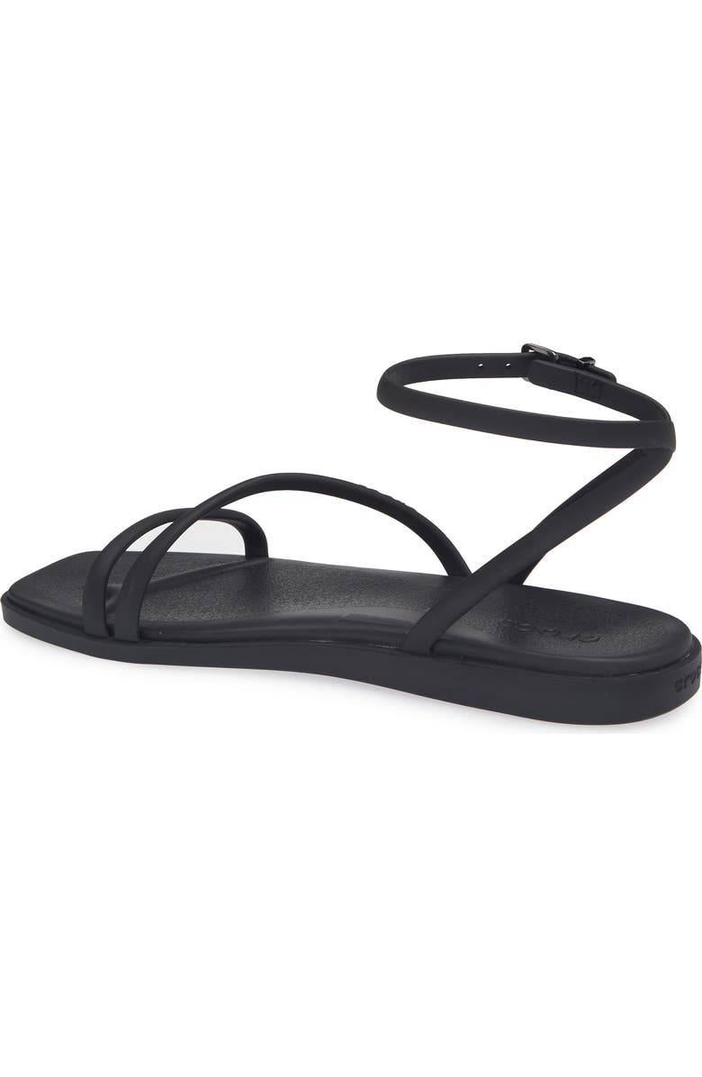 CROCS Miami Ankle Strap Sandal, Alternate, color, Black