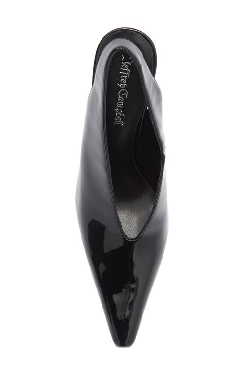 Jeffrey Campbell Alimony Slingback Pump In Black