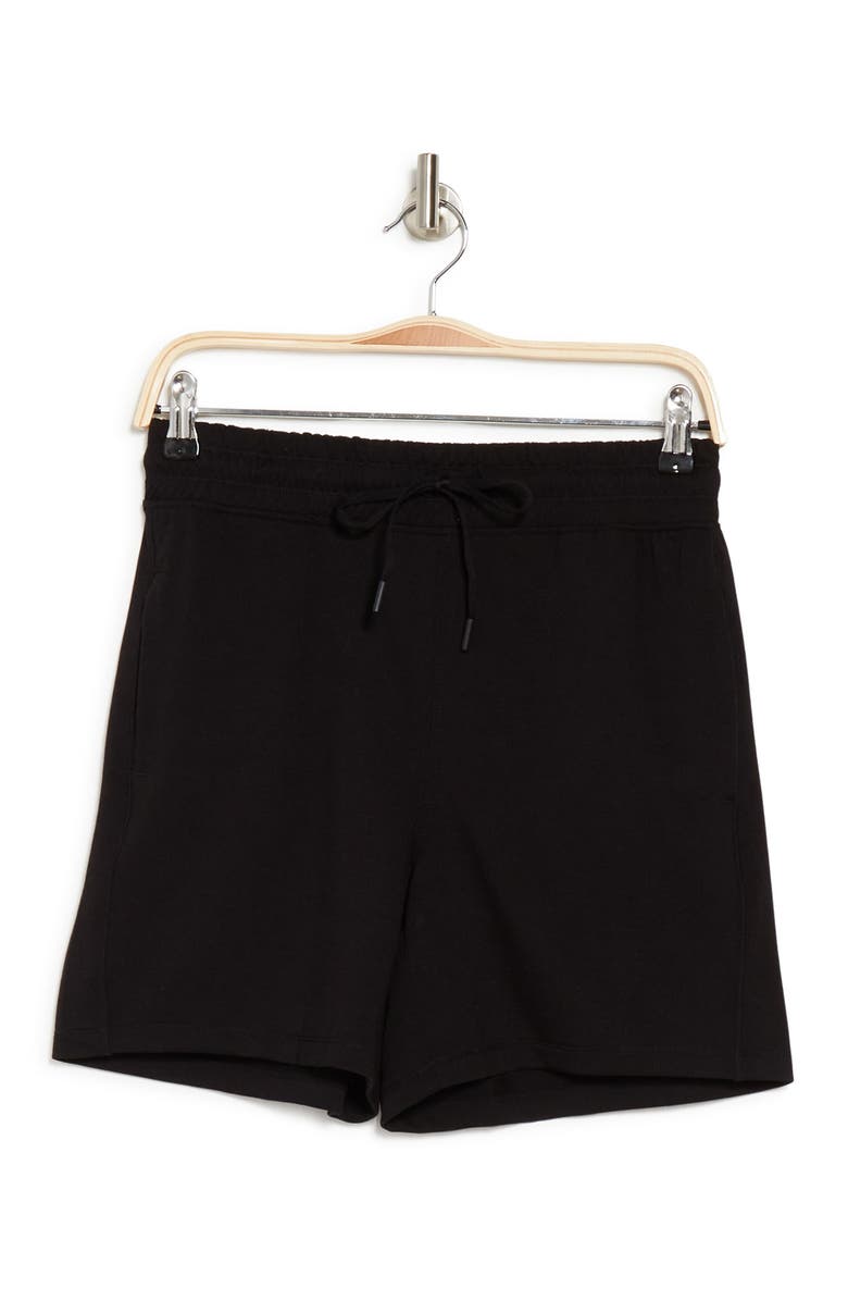 90 DEGREE BY REFLEX French Terry High Rise Shorts, Alternate, color, 