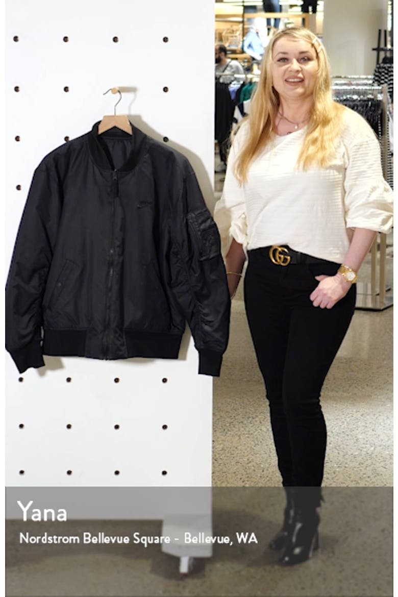 Sportswear Reversible Insulated Bomber Jacket video