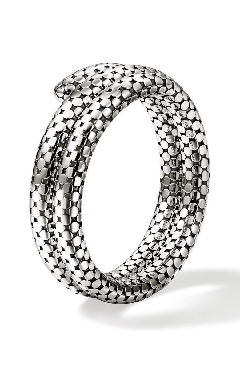 John Hardy Dot Coil Bracelet, Alternate, color, Silver