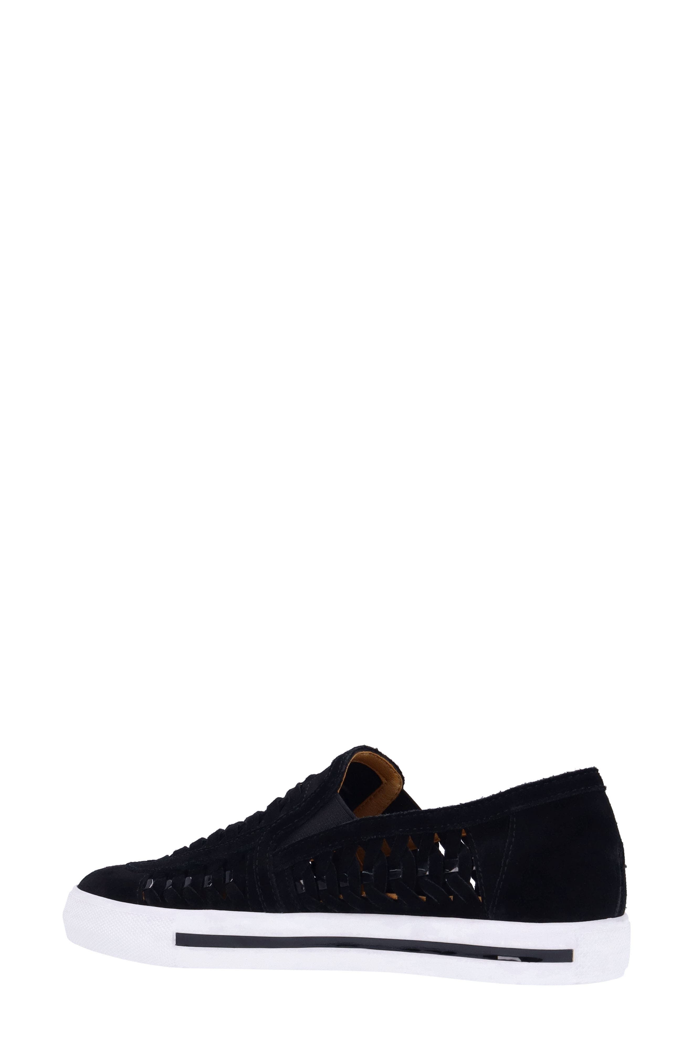 L'Amour des Pieds Karsha Skate Sneaker, Alternate, color, Black