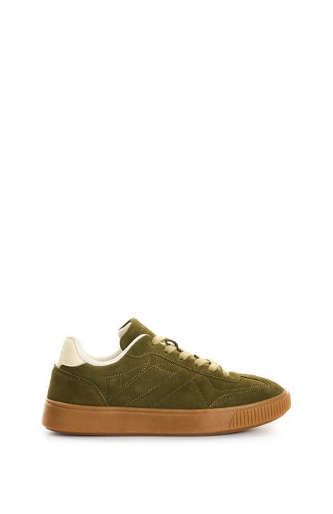 Ground 2 Suede Leather Sneakers