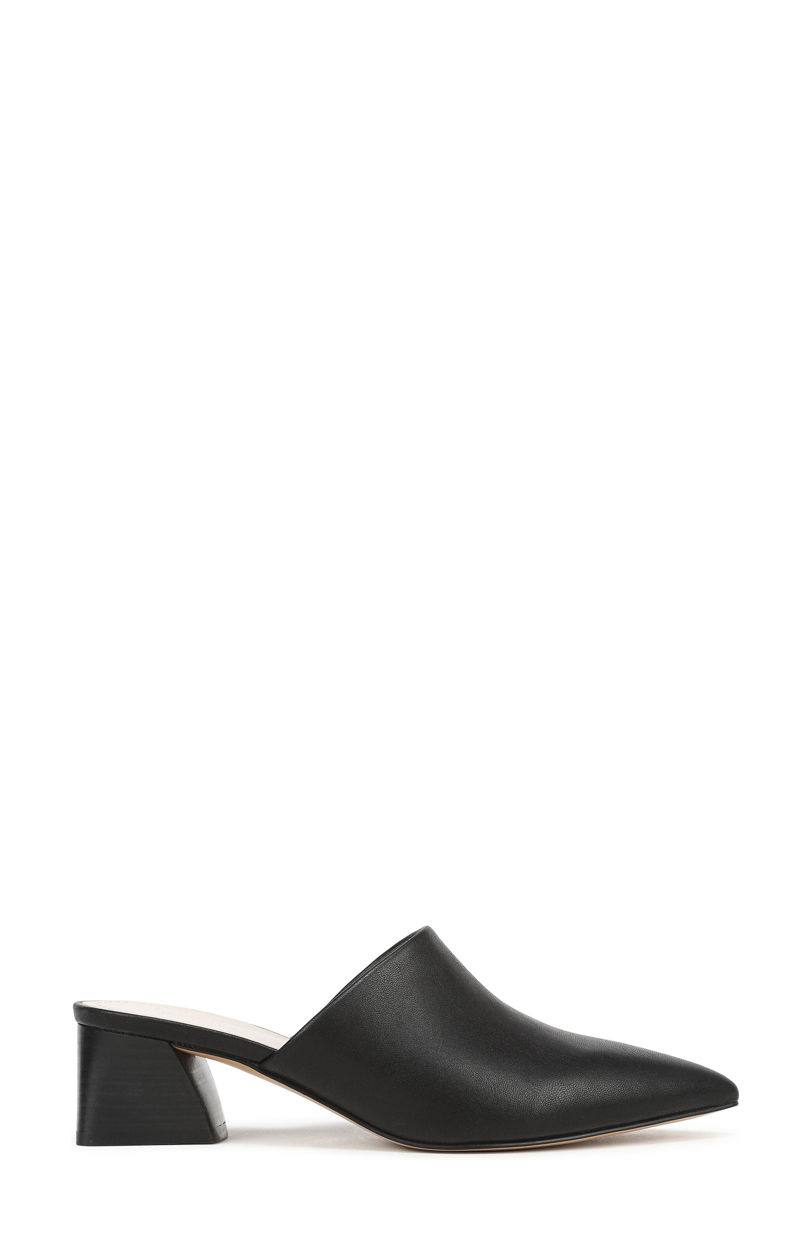 Franco Sarto Remilia Pointed Toe Mule, Alternate, color, Black