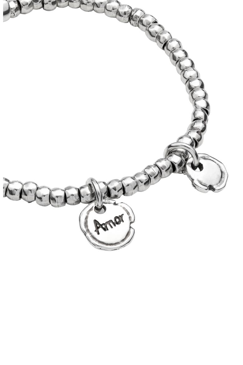 Sterling Silver Plated Bracelet, Alternate, color, Silver