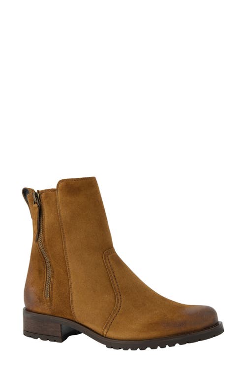Paul Green Cheyenne Faux Fur Lined Bootie In Animal Print