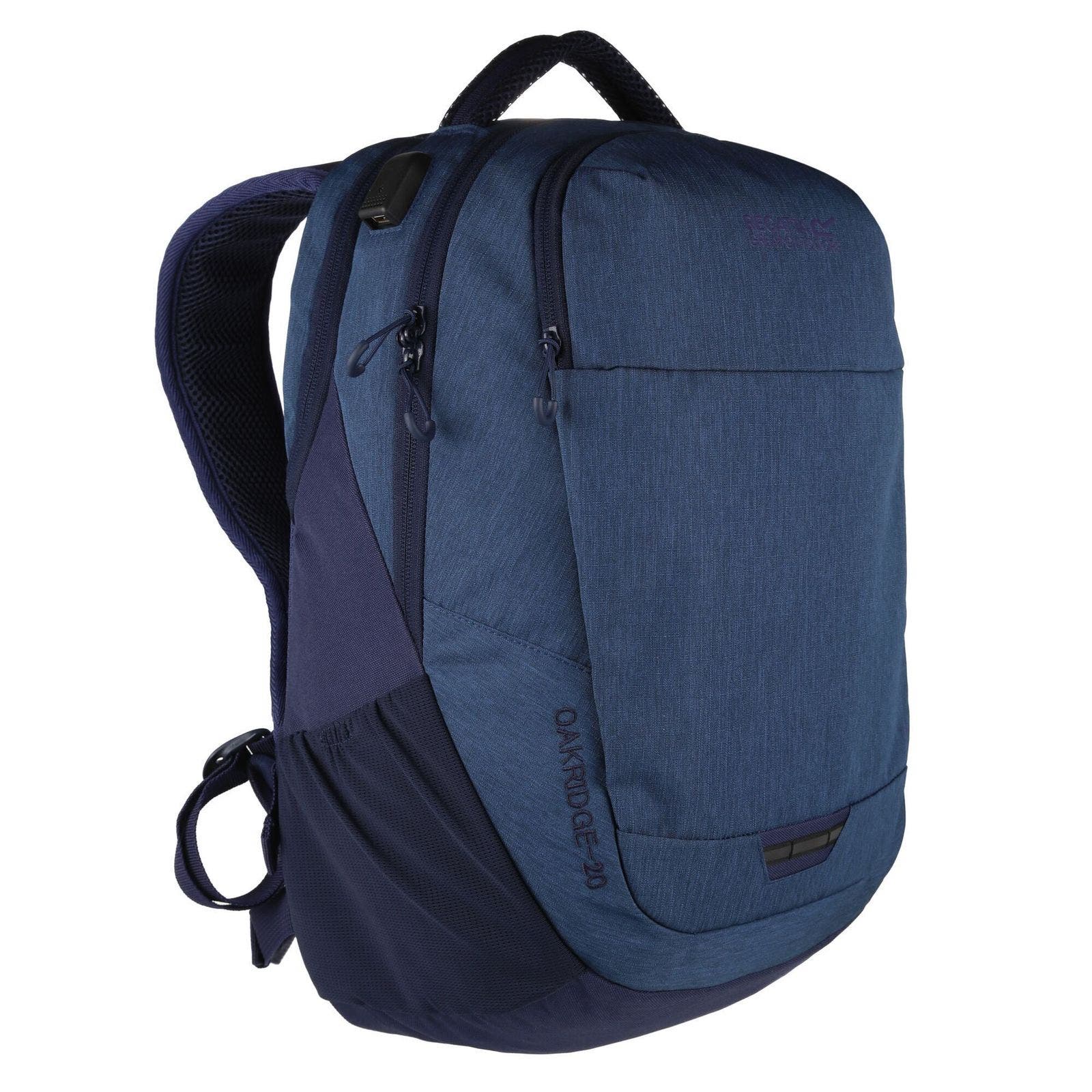 Gender Inclusive Oakridge 5.2gal Knapsack, Alternate, color, Navy and Dark Denim