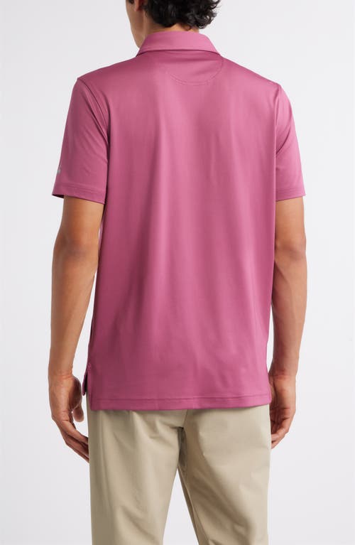 Brooks Brothers Solid Performance Series Polo In Pink