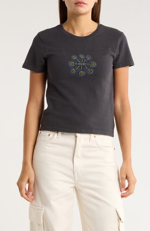 Logo Stitched T-Shirt