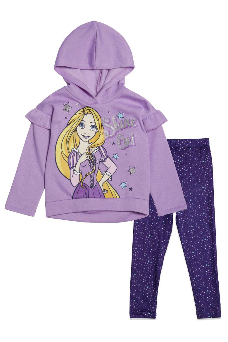 Princess Hoodie & Leggings Set, Main, color, Princess Rapunzel