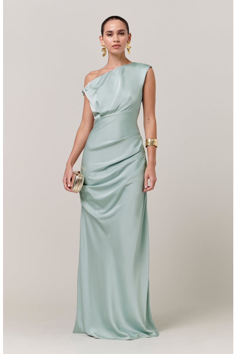Justina Maxi Dress, Alternate, color, Seafoam