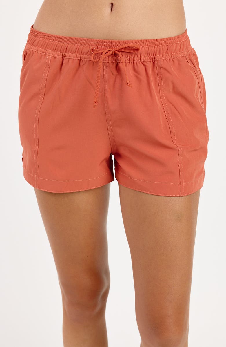 Calypsa 2"-3" Board Shorts, Main, color, Rust