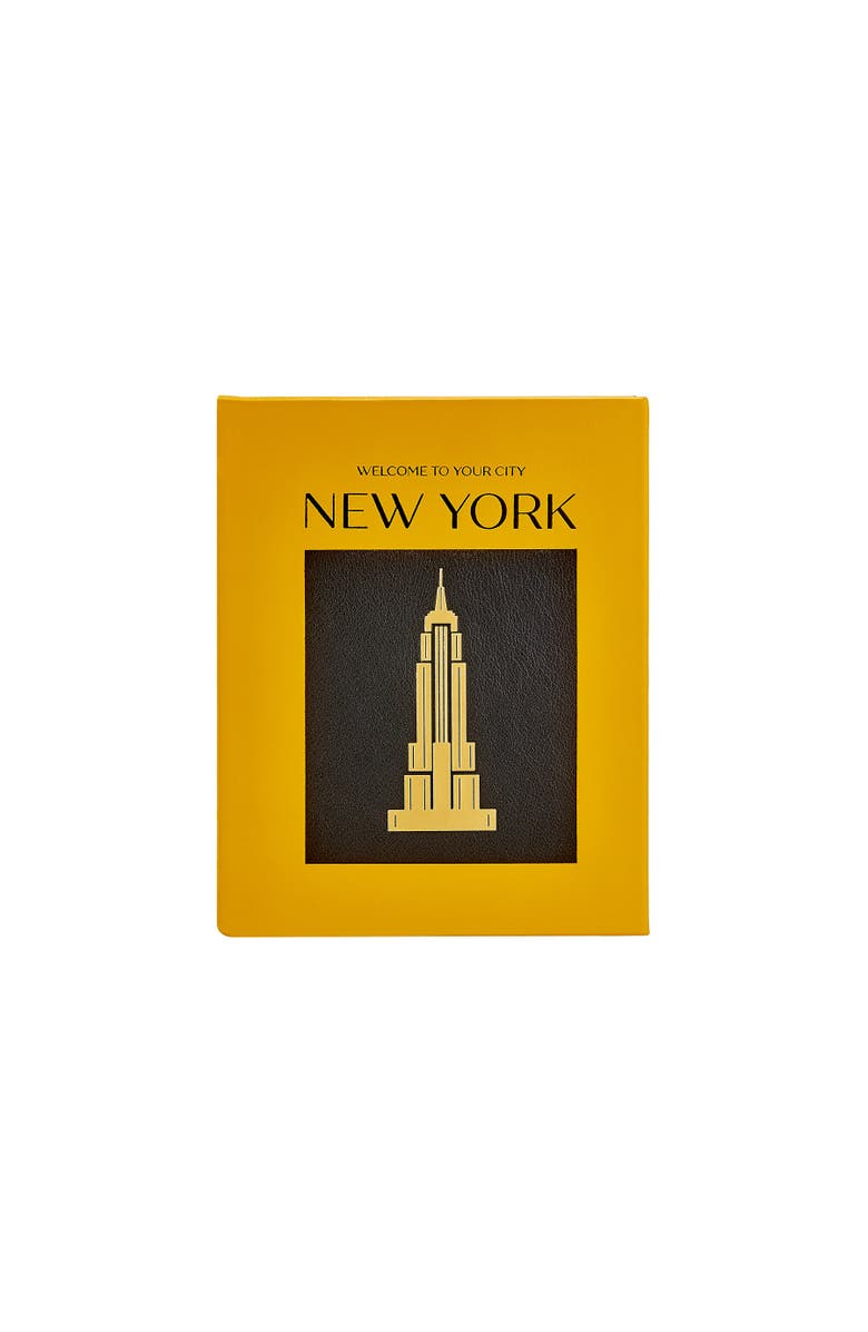 Graphic Image Trope New York Leather Edition, Main, color, Yellow