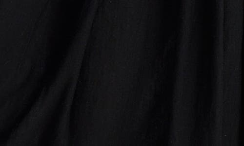 Brave + True Brave+true Macey Mixed Media Sleeveless Dress In Black