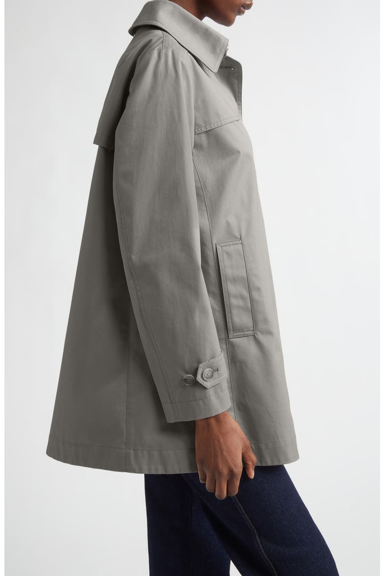 A-Line Cotton Trench Coat, Alternate, color, 2720 TAUPE