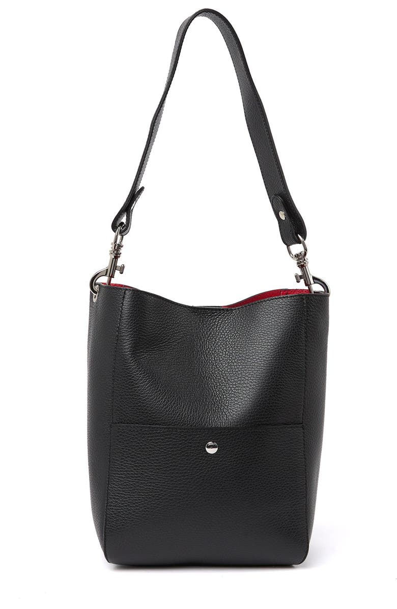 GIORGIO COSTA Leather Shoulder Bag, Main, color,