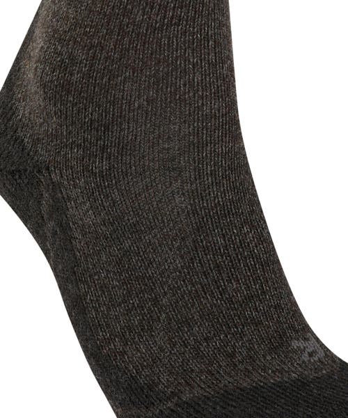 Falke Tk1 Adventure Wool Hiking Socks In Black