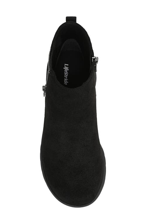 Lifestride Gage Platform Bootie In Black