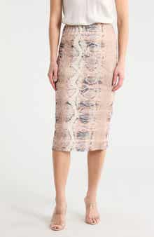 AFRM LOS ANGELES Lynch Mesh Midi Skirt