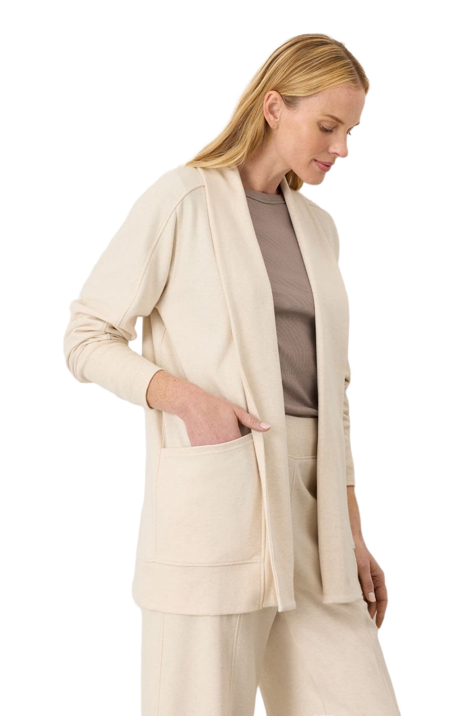 Organic Cotton Airplane Wrap Cardigan - image 4