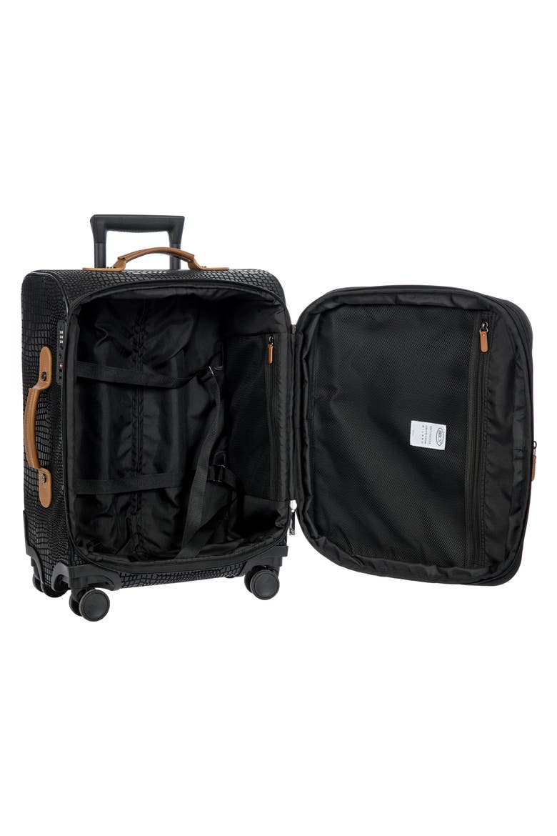 My Safari 21-Inch Expandable Spinner Luggage, Alternate, color, BLACK