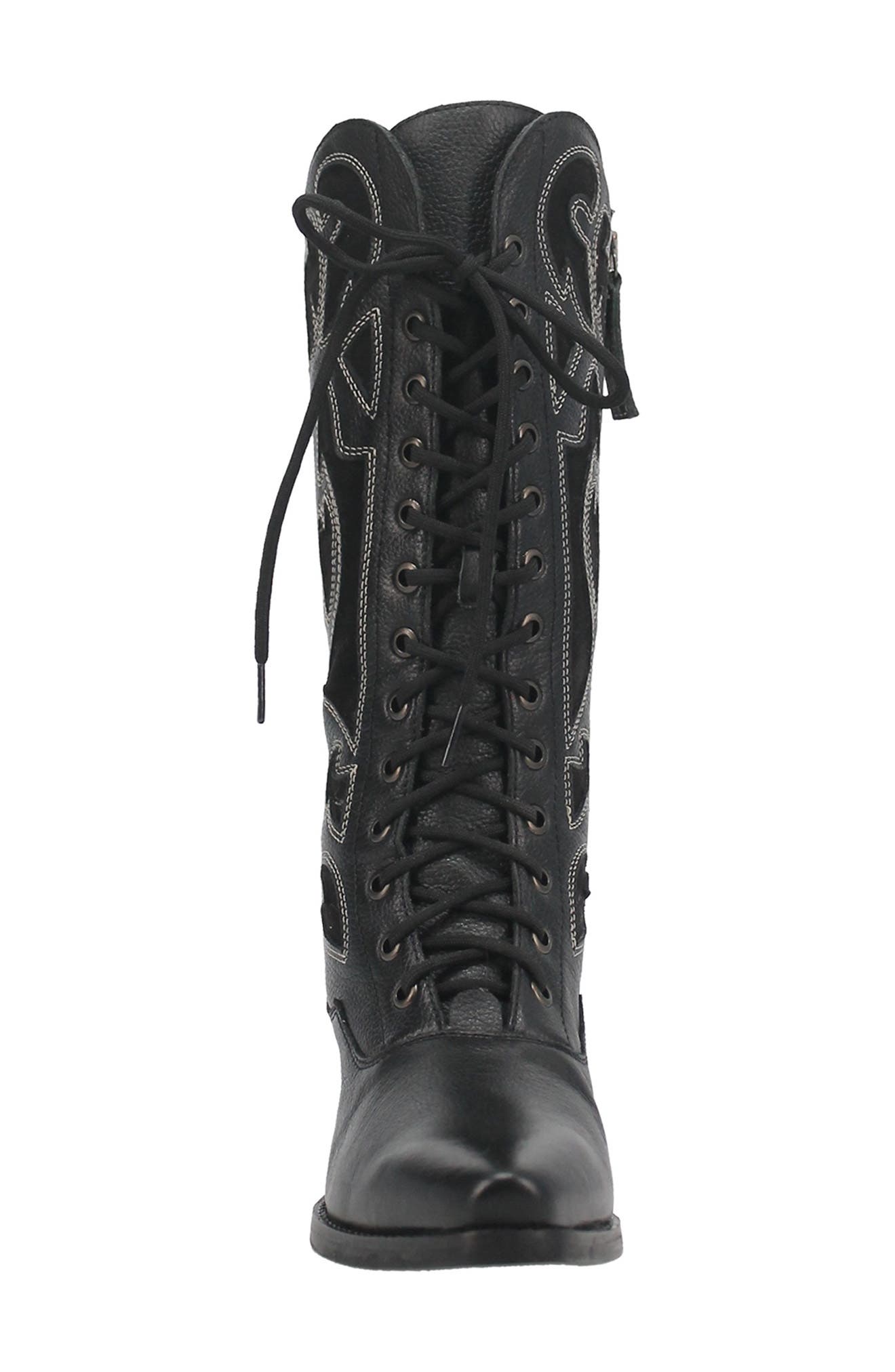 Dingo San Miguel Lace-Up Western Boot, Alternate, color, 