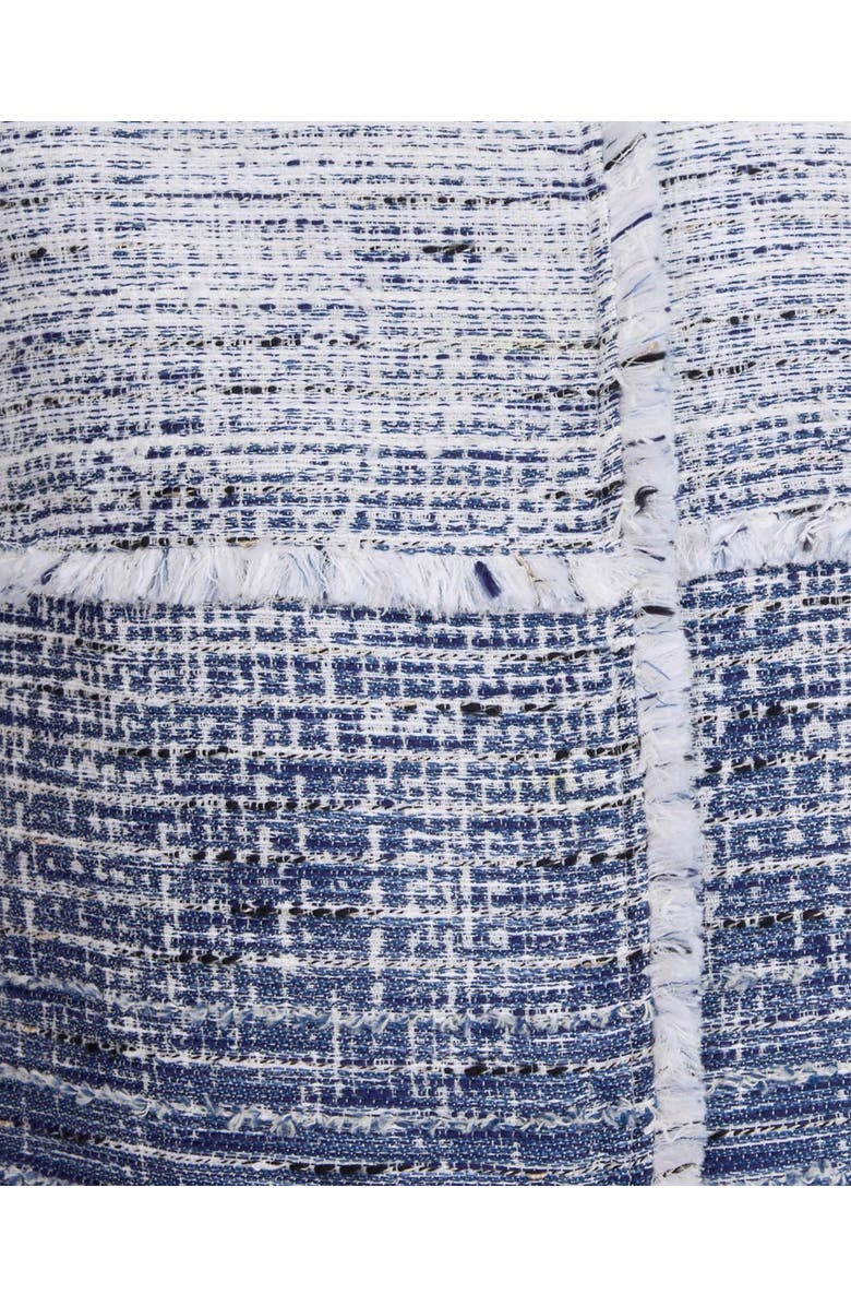 Santorelli Valerie Short Jacket in Ombre Modern Tweed, Alternate, color, Blue Aura
