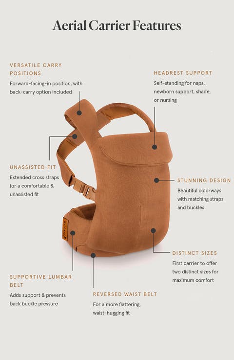 Aerial Linen Baby Carrier