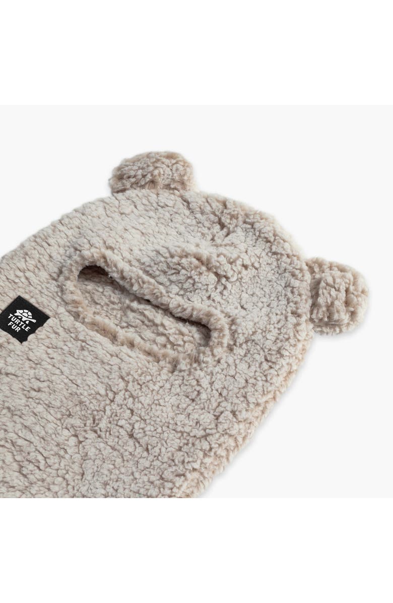 Turtle Fur Kids Fleece Bear Balaclava, Alternate, color, Natural