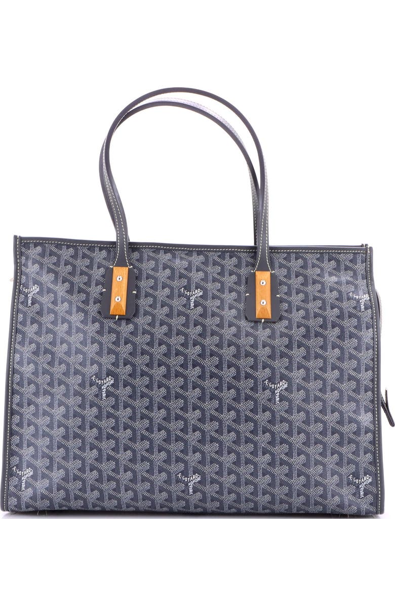 Pre-Owned Goyard Marquises Bag Coated Canvas, Main, color, Gray